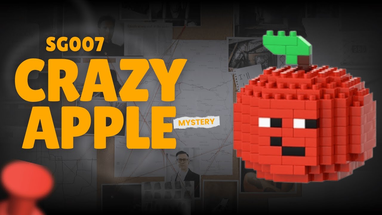 SG007 Crazy Apple 🍎 | Building Bricks Toy Assembly Tutorial