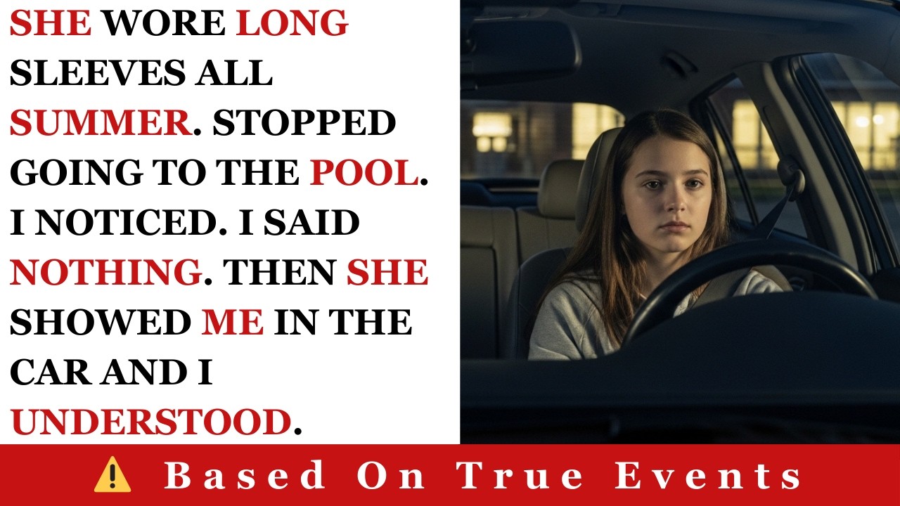 My Daughter Chose The Car Because Nobody Could Hear Us. I Understood Why.