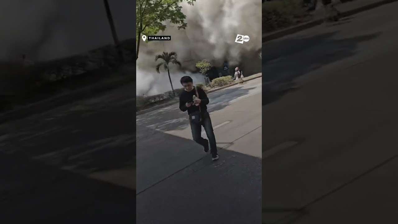 7.7 Earthquake rocks Southeast Asia on Friday afternoon  #katu2abc #thailand #myanmar