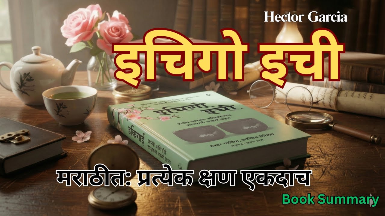 इचिगो इची | ICHIGO ICHIE Detailed book in marathi | I Best Explained in Marathi | मराठी सारांश