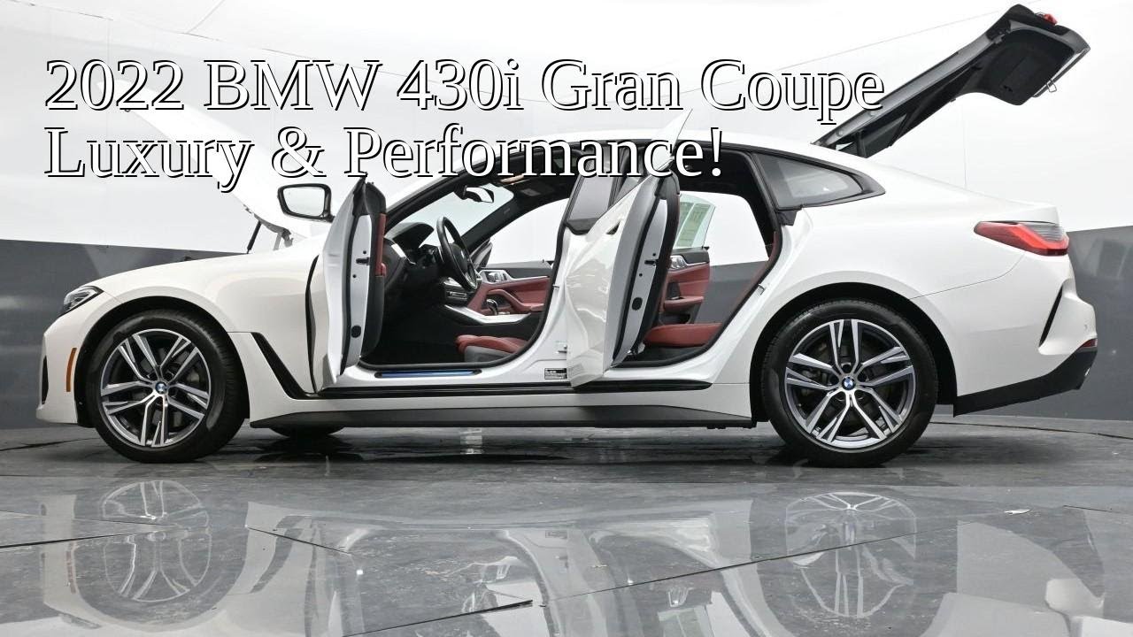 2022 BMW 430i Gran Coupe – Full Walkaround & Features!