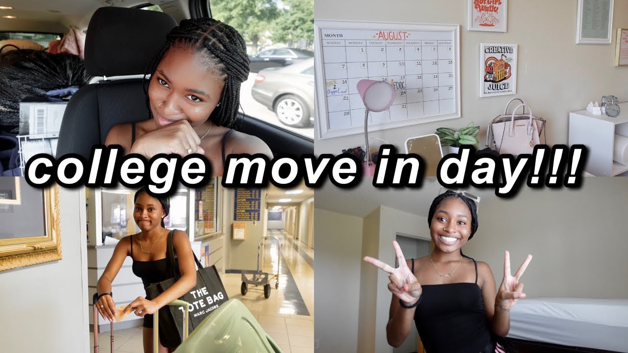 NCAT: College Move In Day Vlog!!!