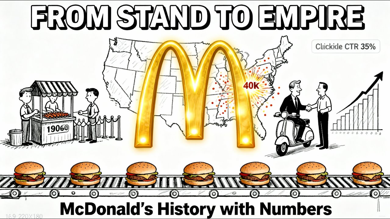 From 1 Restaurant to 40,000: The McDonald's Story