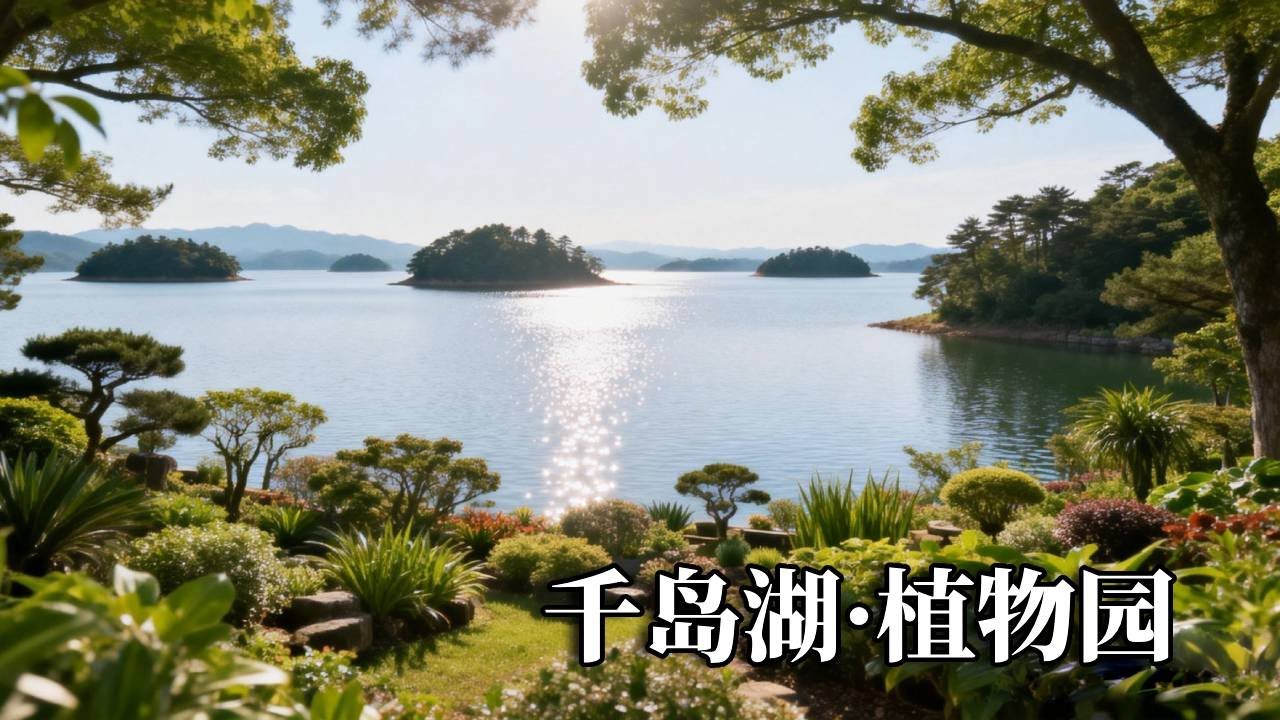 千岛湖之旅——鹿岛植物园，一个令人惊艳的小众景点，拍照非常出片！【行走世界的北京老刘】