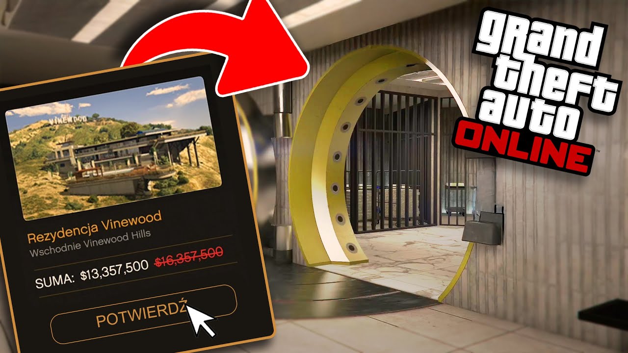 KUPUJĘ NAJDROŻSZĄ WILLĘ W GTA 5! + Scenka z Michaelem