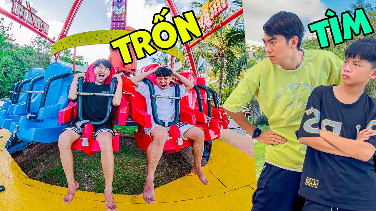 Thái Chuối Thử Thách Trốn Tìm Trong Công Viên Cảm Giác Mạnh