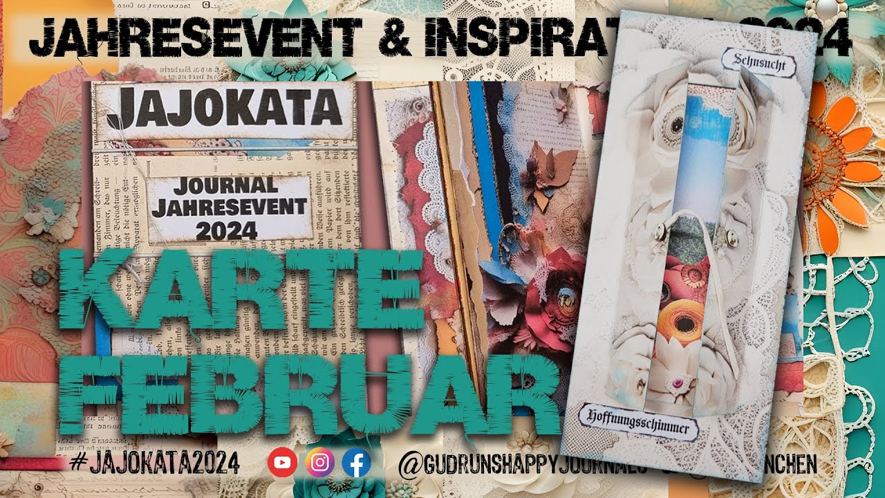 JAJOKATA 2️⃣0️⃣2️⃣4️⃣ Februar - Eine Karte mit Fenster #jajokata2024