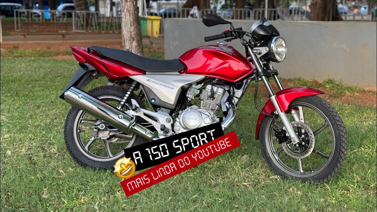 Restauração completa dessa 150 SPORT