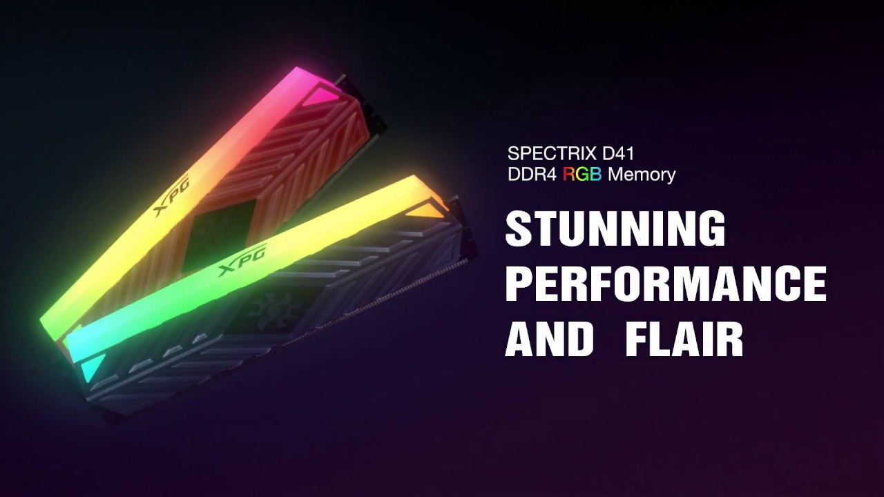 XPG SPECTRIX D41 DDR4 RGB &ndash; Stunning Performance & Flair