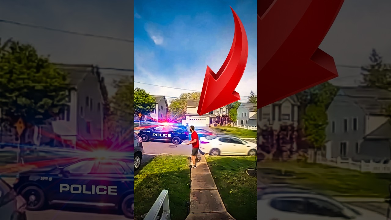 Delivery Driver Helps Stop a Police Chase&hellip; 🚔📦
