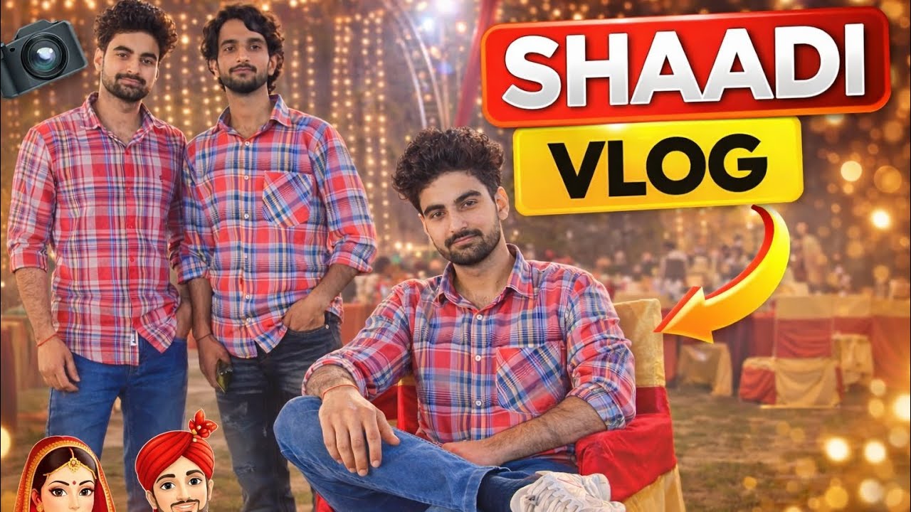 “Aaj Gaye Shaadi Mein 💍 | Simple Wedding Vlog”