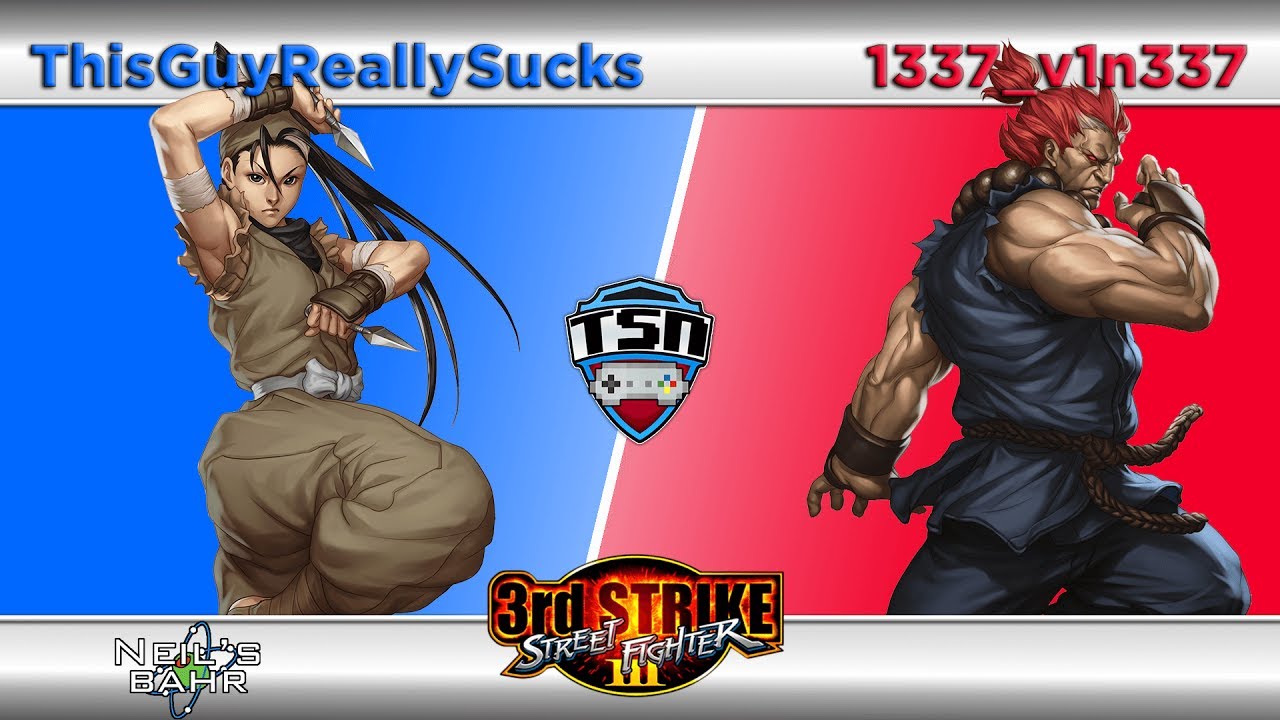 3rd Strike @ Neil's (6-6-17) - ThisGuyReallySucks (Ibuki) vs. 1337_v1n337 (Akuma) - Grand Finals