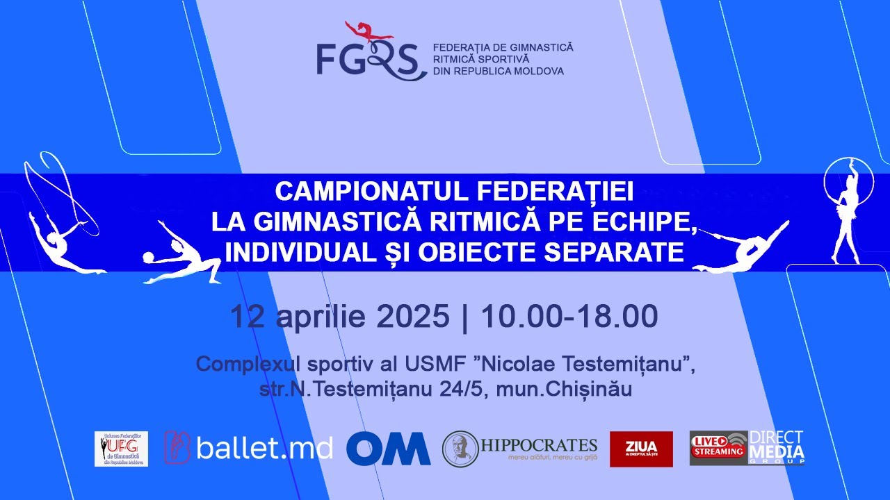 Part.2 Campionatul Federației la gimnastică ritmică pe echipe 12.04.2025