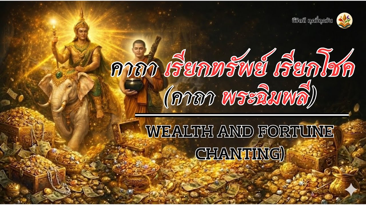 คาถาเรียกทรัพย์ เรียกโชคลาภ (คาถาพระฉิมพลี) I คาถาคุณแม่บุญเรือน โตงบุญเติม