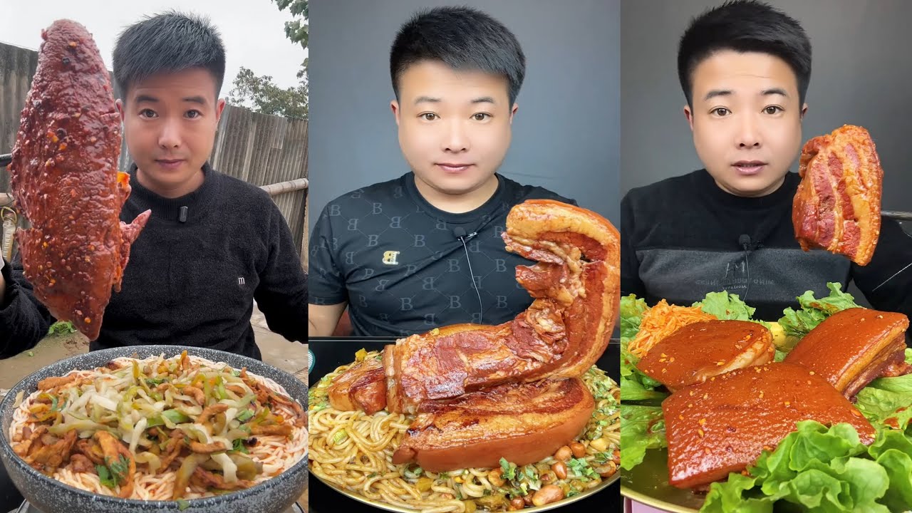 【ASMR】【MUKBANG】東坡肉 GIANT PORK BELLY | EATING SHOW | CHINESE MUKBANG | 食べ | 吃播 LOVE ASMR •JENNIE #275