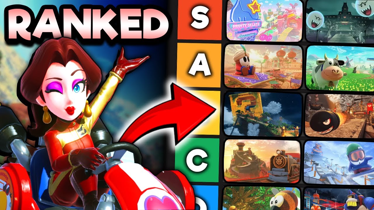 Best & Worst Tracks Ranked In Mario Kart World! (Tier List)