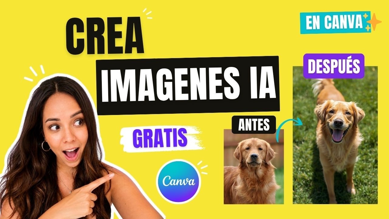 Crear imágenes con IA en Canva I Multimedia mágico GRATIS 2025