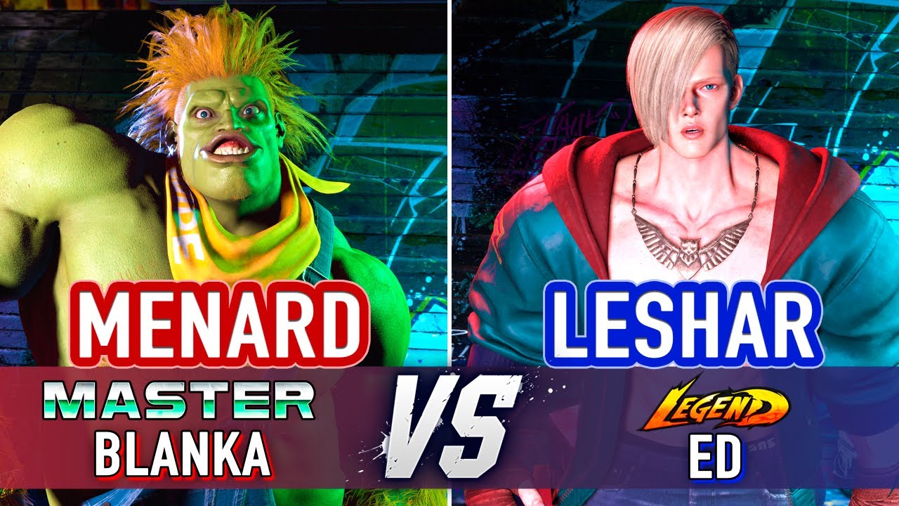 SF6 🤜 MenaRD (Blanka) vs LeShar (Ed) 🤛 Street Fighter 6 High Level Gameplay