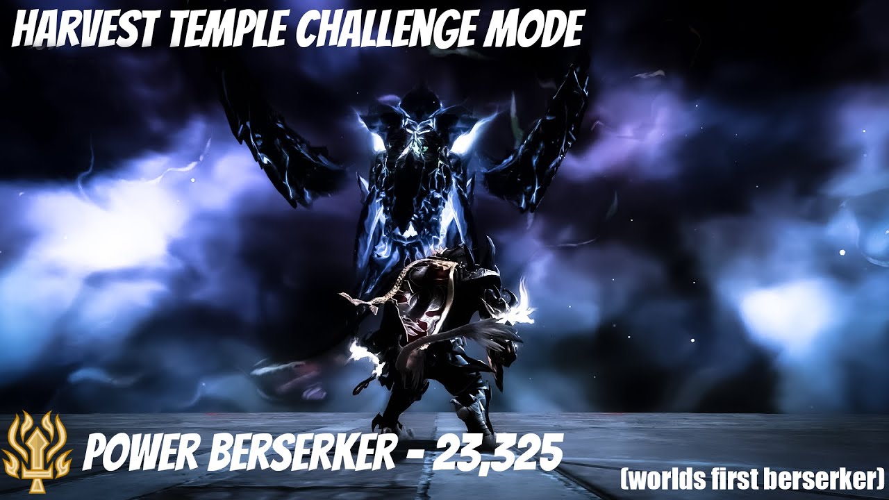 Guild Wars 2 | Harvest Temple CM Power berserker POV (pre-patch)