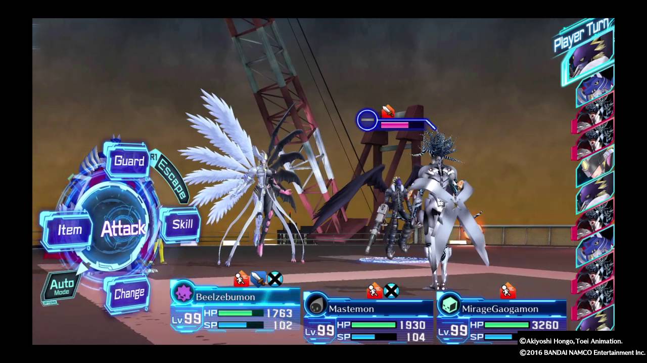 Digimon Story: Cyber Sleuth Arata Eater Adam Boss 