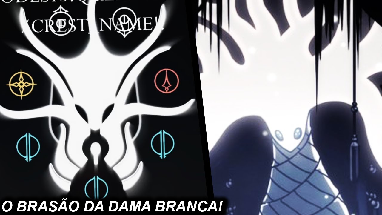 O NOVO BRASÃO DA DAMA BRANCA NO SILKSONG É QUASE PERFEITO!!