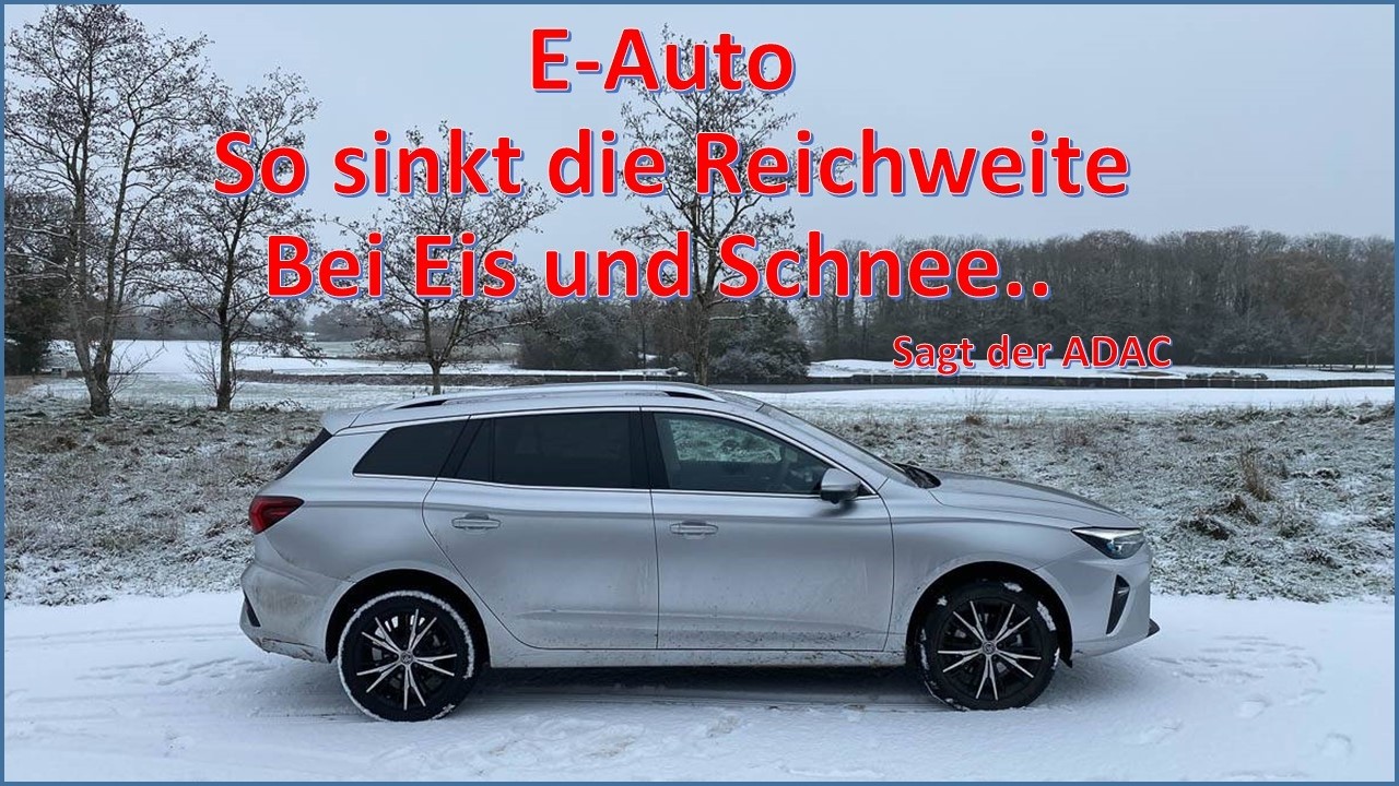 Winterreichweite Bei Eis und Schnee