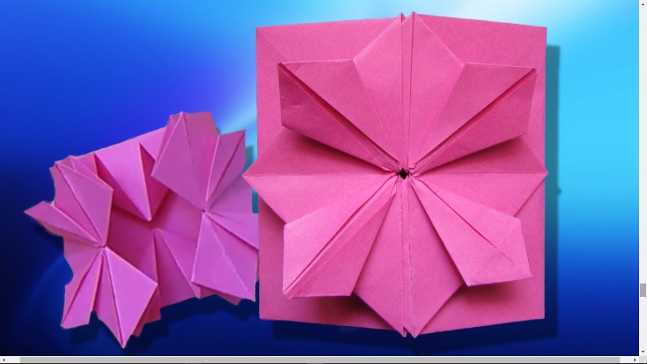 Origami : 💌 Enveloppe-pochette 💎« Diamant »