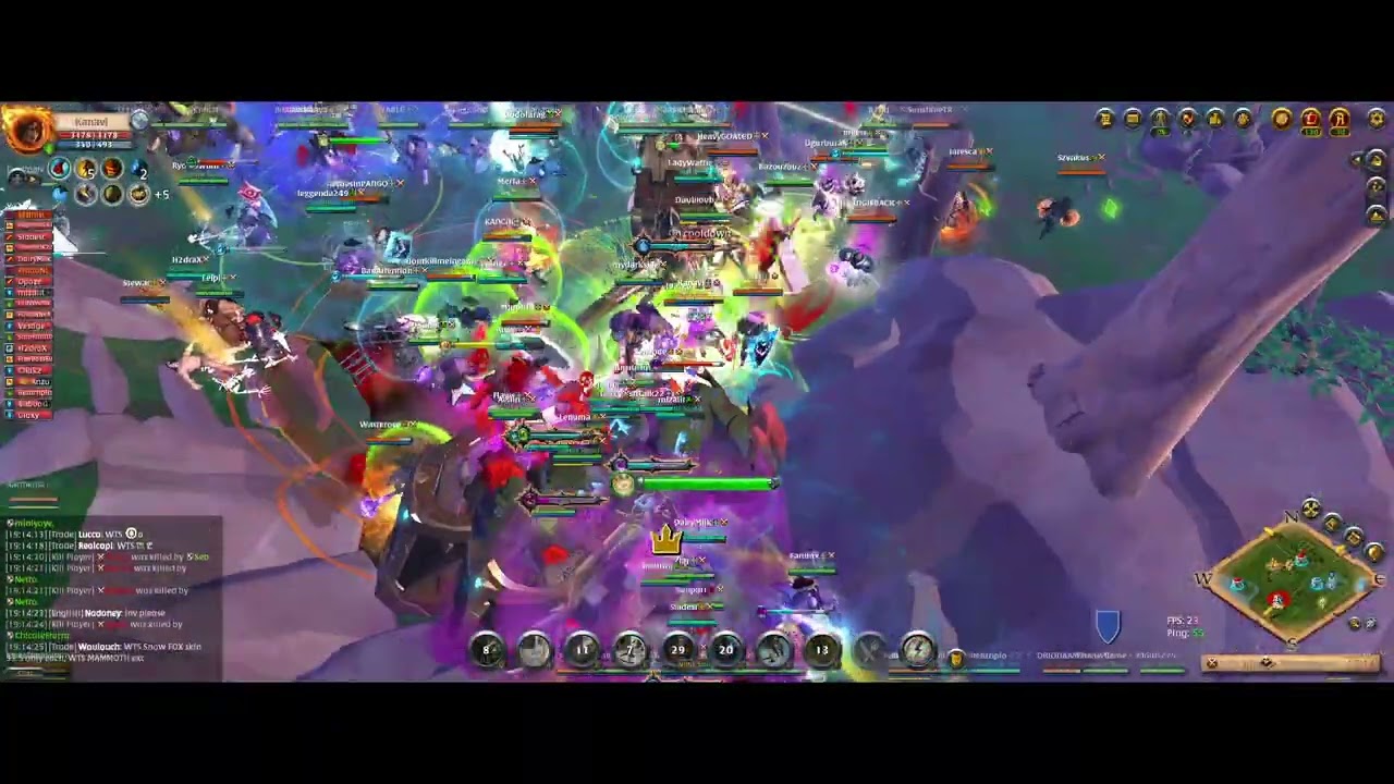 FF fight vs judge HEALER POV