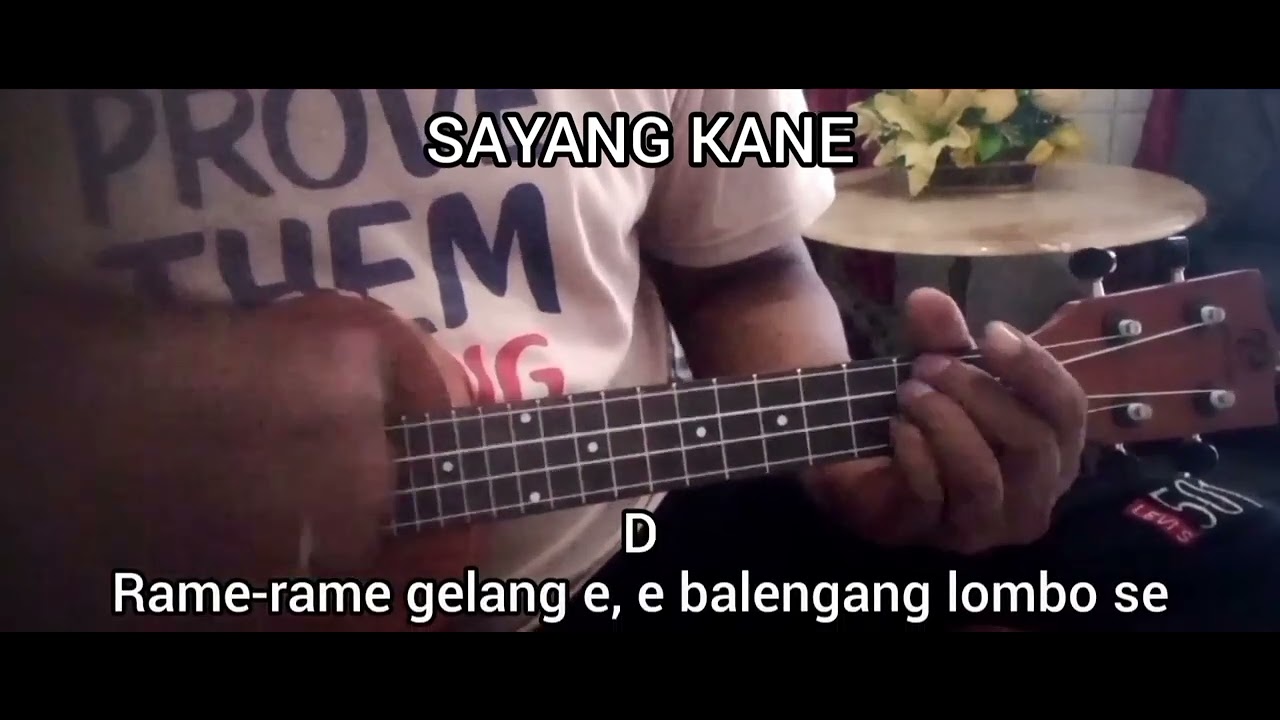 Sayang Kane | Lagu Daerah Maluku | Ukulele