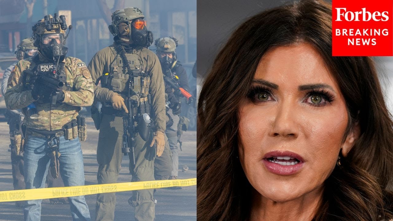 BREAKING NEWS: Kristi Noem Holds Contentious Press Brief Following Minneapolis CBP Shooting