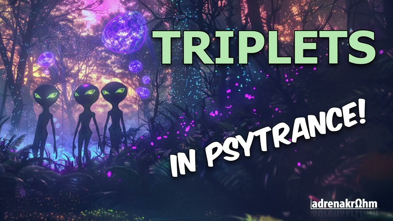 Triplet Basslines in Psytrance