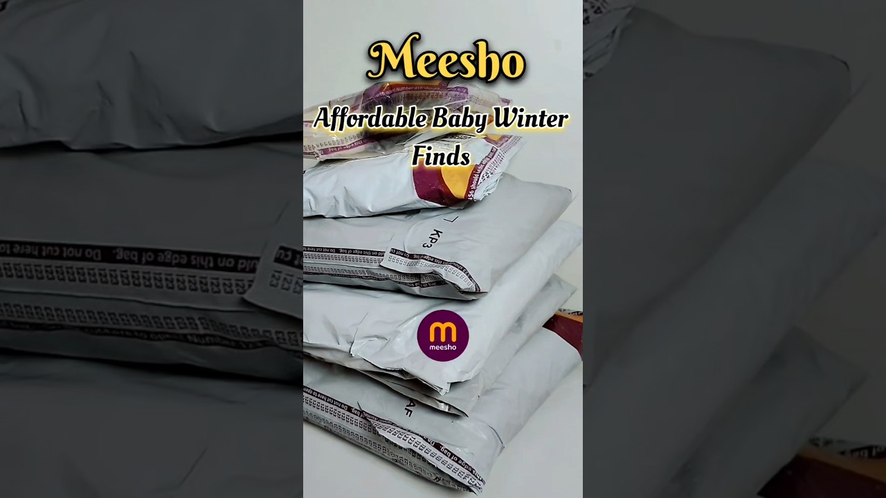 Affordable Baby Winter Finds 🫰🥰 | Meesho Finds | Meesho Haul | Meesho Winter Finds | Random Finds