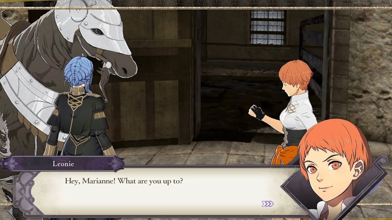 Leonie & Marianne Support Conversations  - Fire Emblem: Three Houses [Switch]