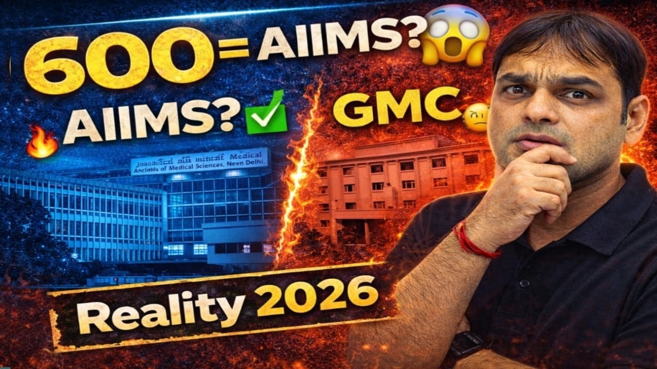 🥇 600 Marks में MBBS मिलेगा? AIQ vs State 2026 | Full Reality Check 🔥