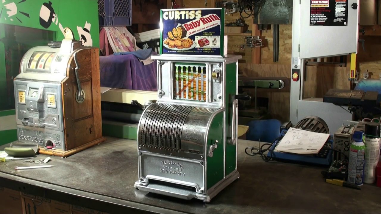 Vendex Pencil Vendor  -- 1925 Vending Machine Stamps Your Name