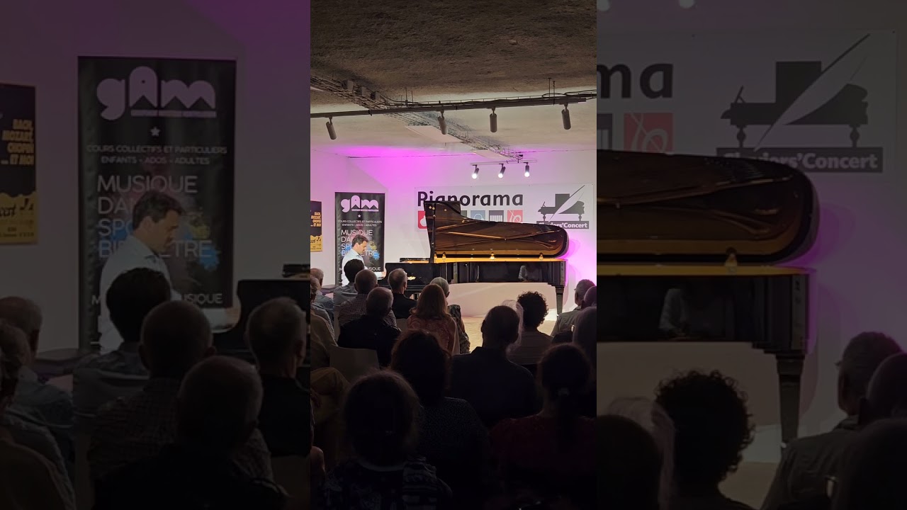 Nicolas Bringuier en concert chez Pianorama - Valse en mi mineur Op. posthume