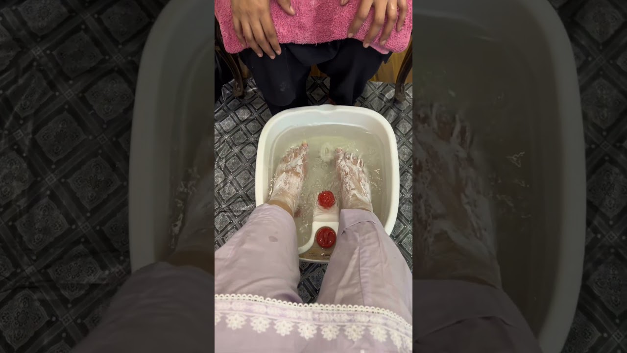 Check out our Whitening Manicure Pedicure. #manicure #pedicure #waxingstudio  #skincare #femingle