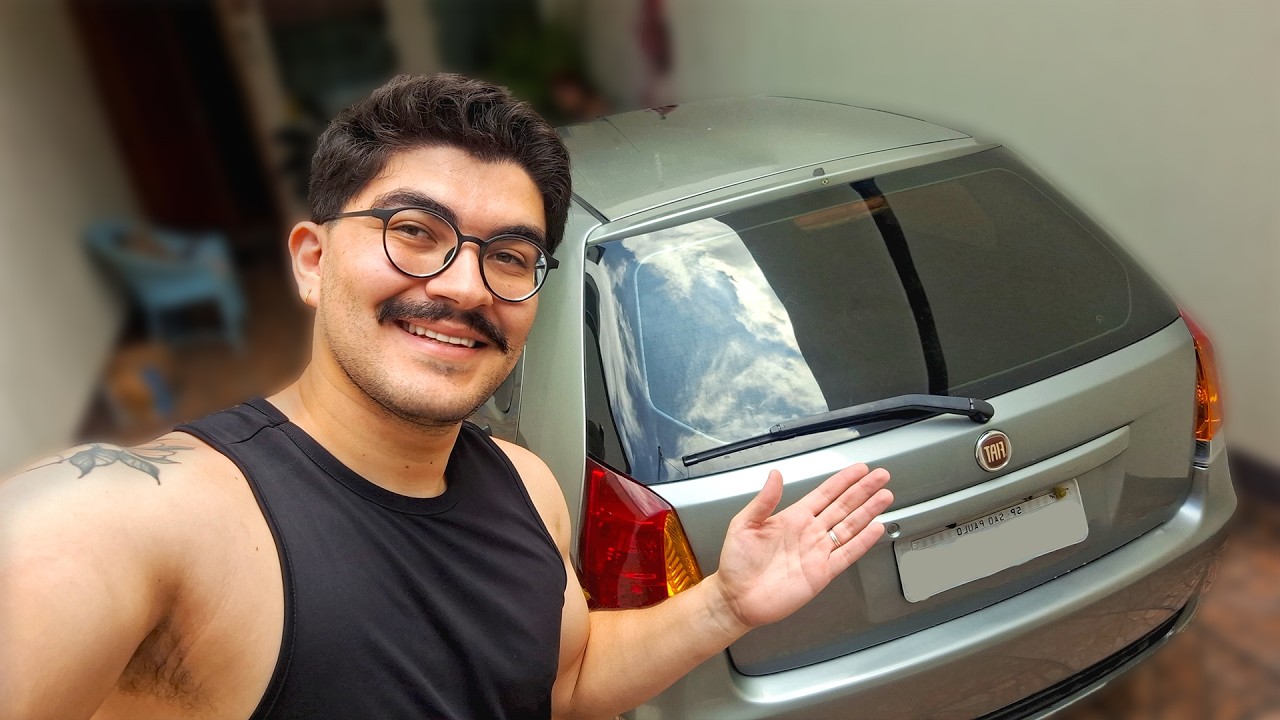 Comprei meu PRIMEIRO CARRO! - Tour Mostrando os detalhes