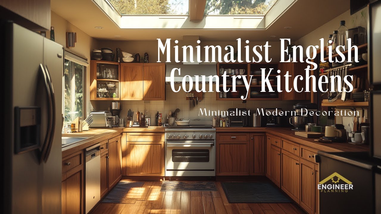 Essential Elements of Minimalist English Country Kitchen Décor