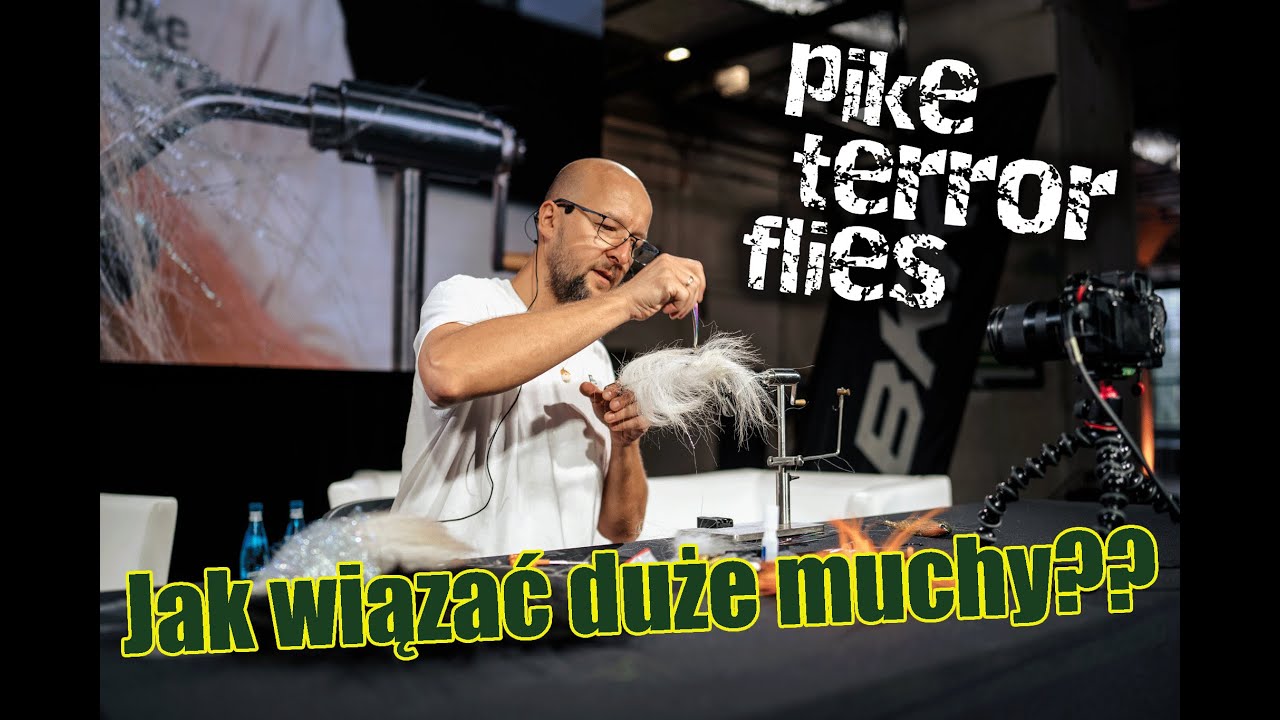 BAIT FIGHT 2024 - Jak wiązać duże muchy? - TOMASZ BOGDANOWICZ | PIKE TERROR FLIES