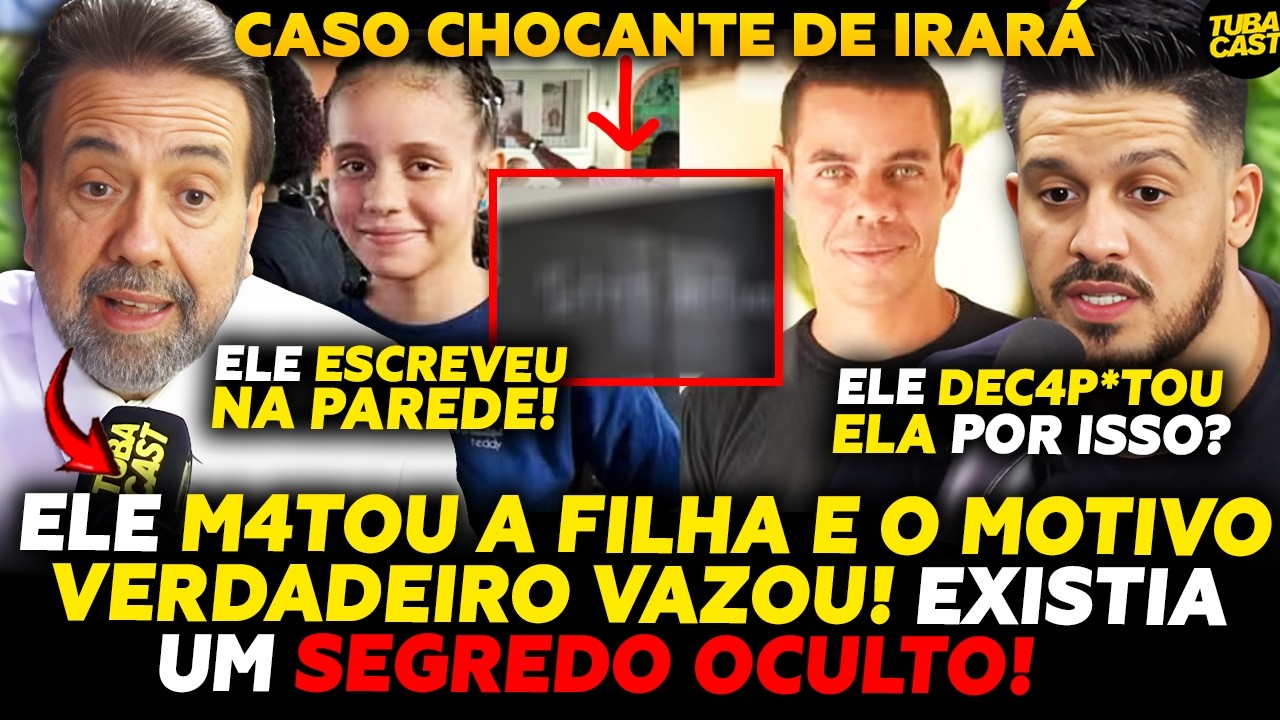 CASO CHOCANTE de IRARÁ - BEATRIZ ALVES FOI CEIFADA pelo PAI | Jorge Lordello na Cena do Crime