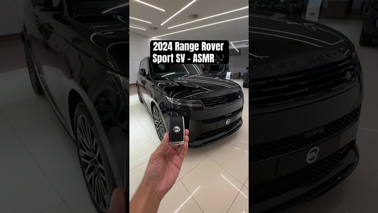 Inside the 2024 Range Rover Sport SV