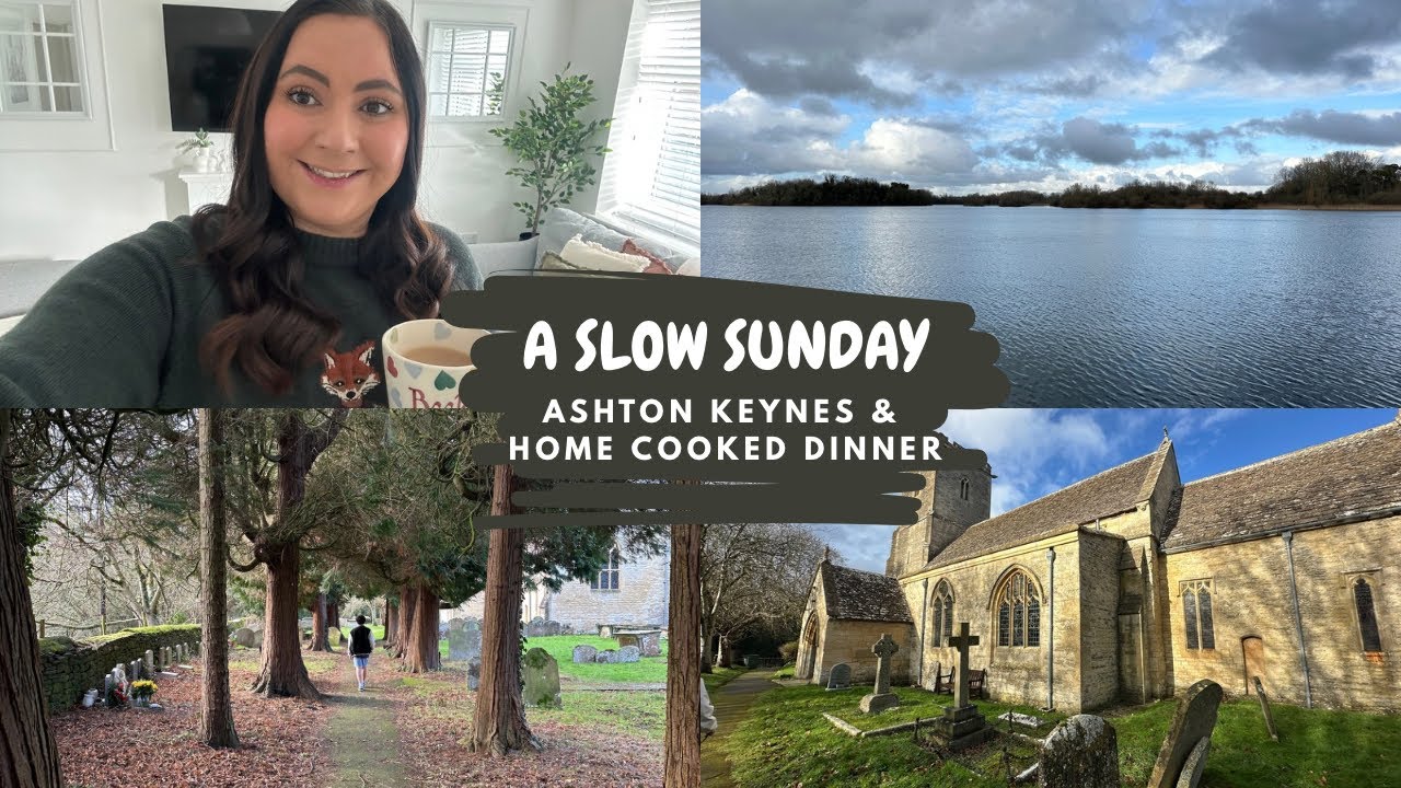 A Gentle Sunday Vlog 🌿 Walks, a Pub Drink & Greek Chicken at Home