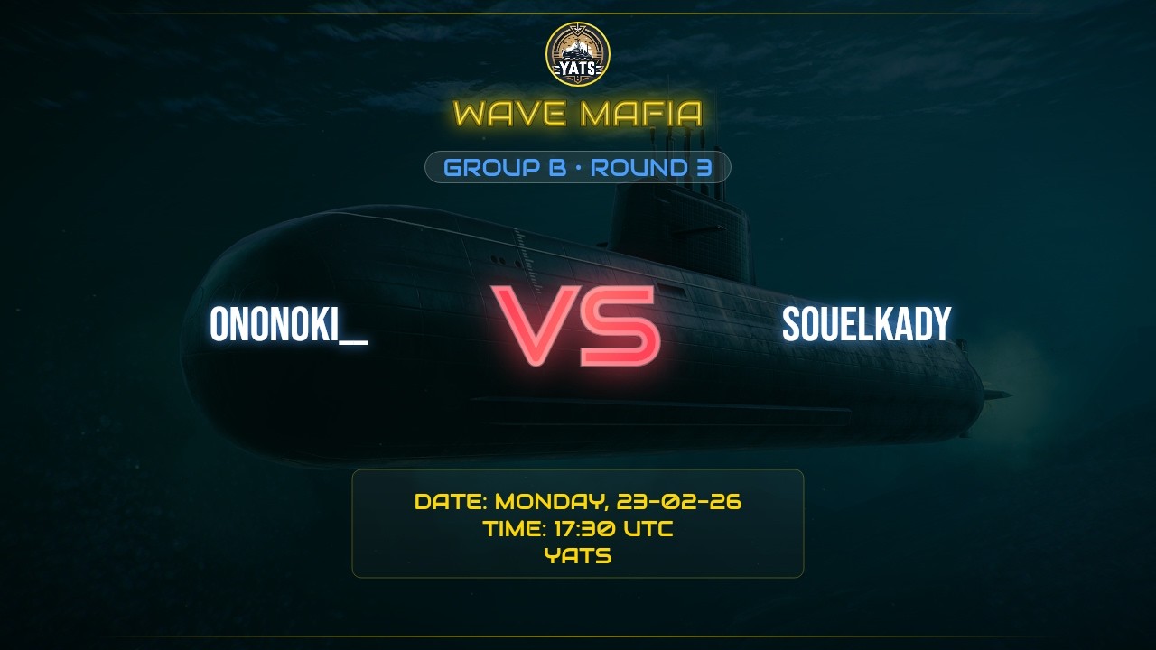 WAVE MAFIA || R3 || GROUP B || MATCH 1 || ONONOKI__ VS SOUELKADY