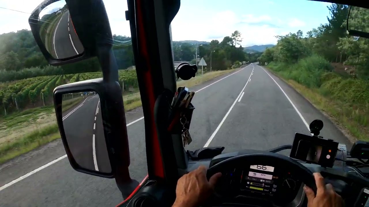 POV Driving Renault T520 - Course to Galicia (Cockpit view 4K - Part 2)