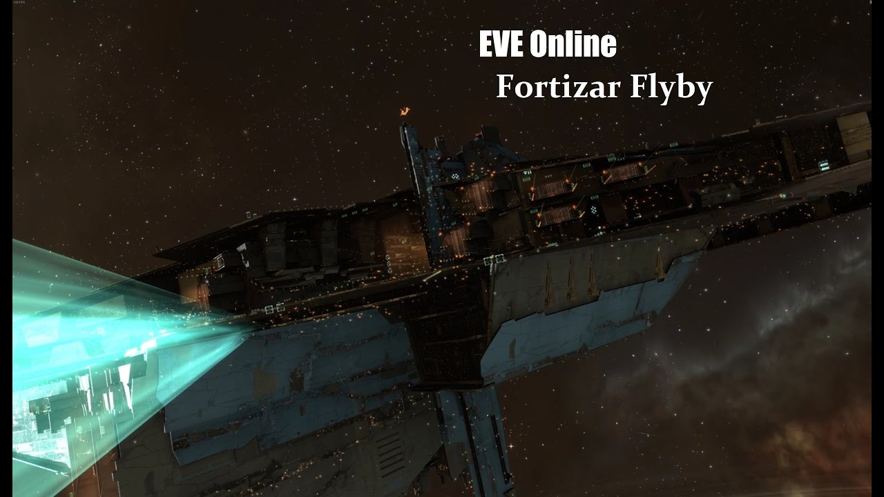 EVE Online - Fortizar Citadel Flyby