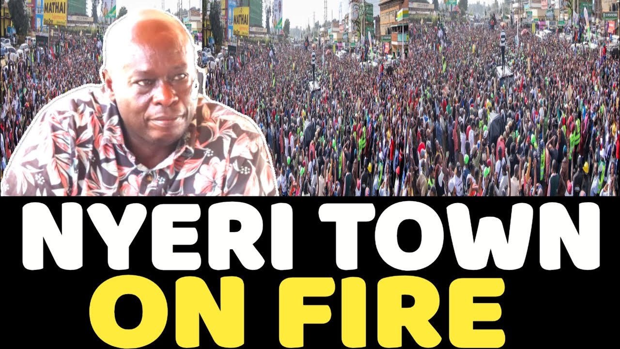 Protest Erupt In NYERI As GACHAGUA Defeats Ruto and His Rogue Police - FINISHED!