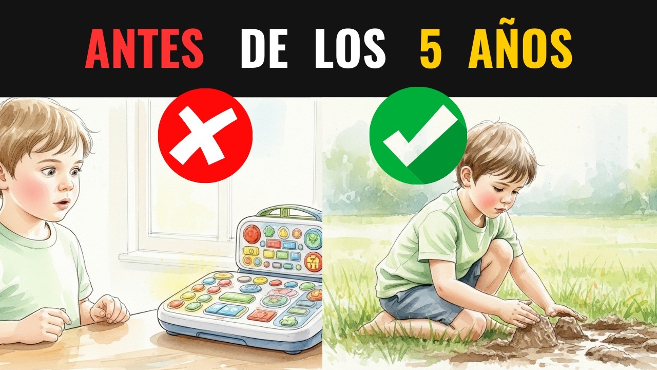 POR QUÉ deberías DEJAR de COMPRAR JUGUETES a NIÑOS menores de 5 AÑOS (Sólo necesitan ésto)
