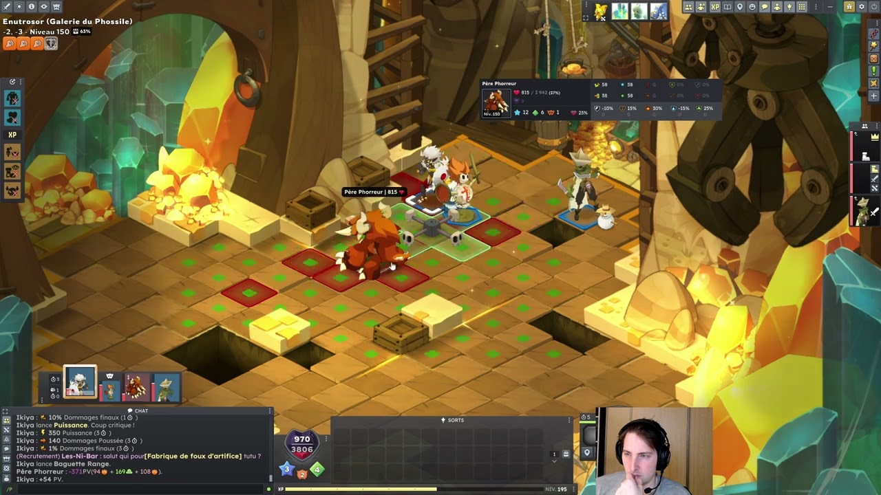 DOFUS 3.0 UNITY : Le PL du dj de la Galerie du Phossile I Dimension Enutrosor Score Tutu