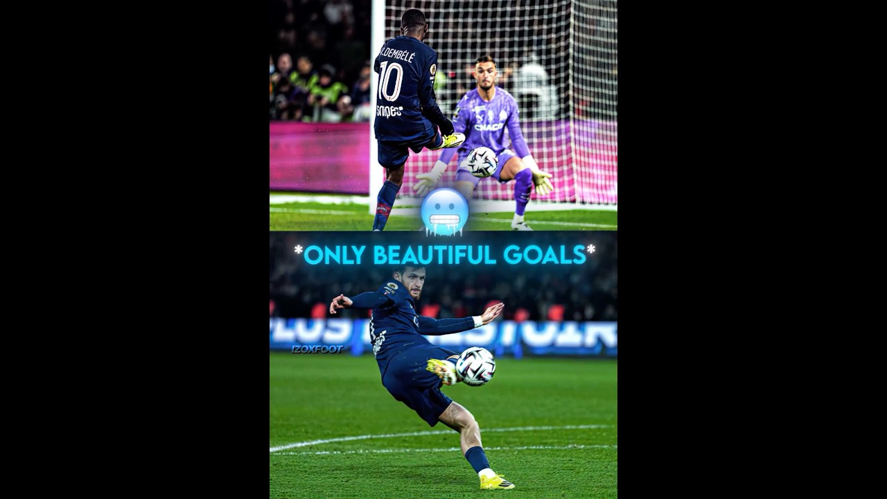 PSG only scored beautiful goals against OM 🥶🔥